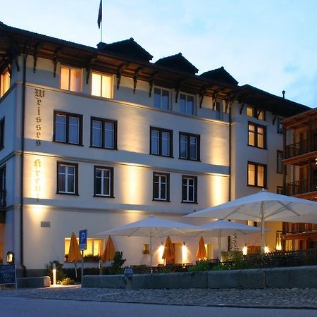 Hotel Weisses Kreuz Bergün Exterior foto